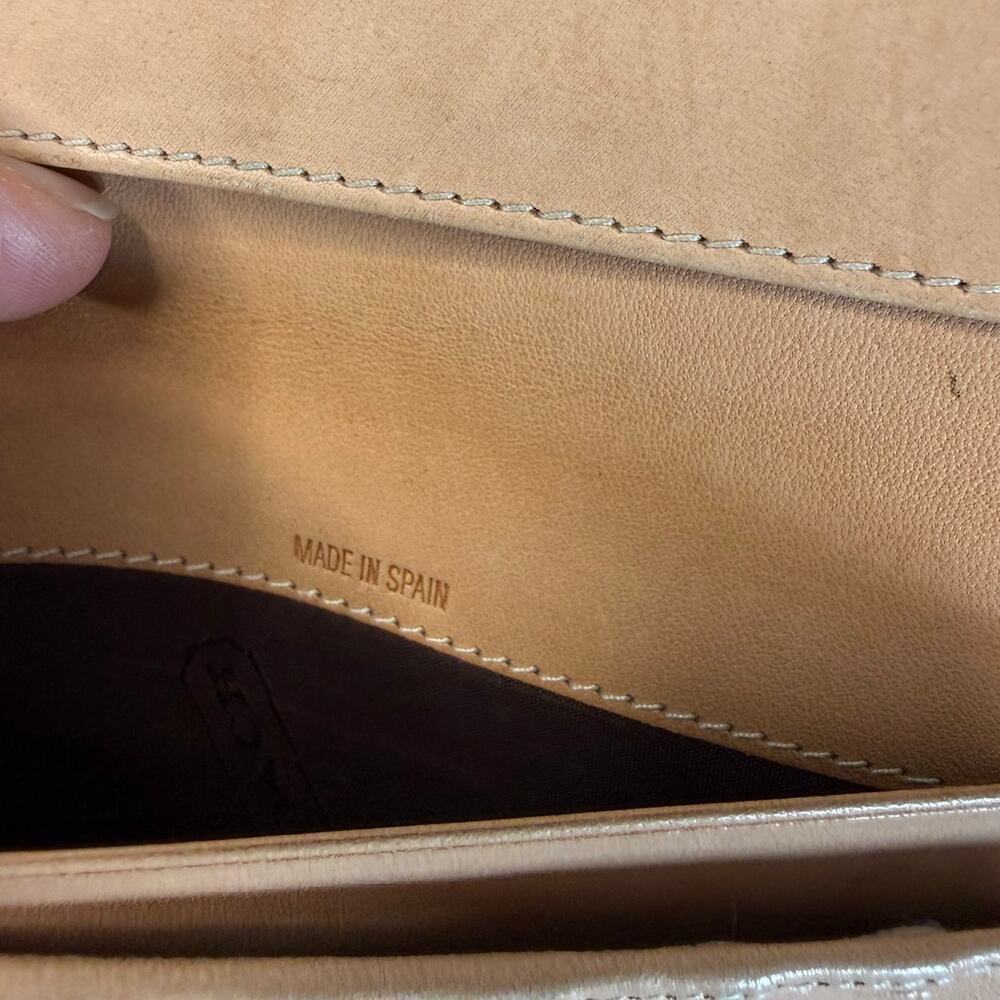 Vintage Coach Made in Spain Wallet Card Holder Checkbook - Picture 6 of 6